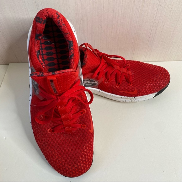 Nike Free Men’s TR-8 Georgia Bulldogs Red Athletic Running Shoes Size 11.5